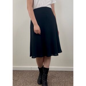 Vintage Ingenuity Black Midi Skirt
